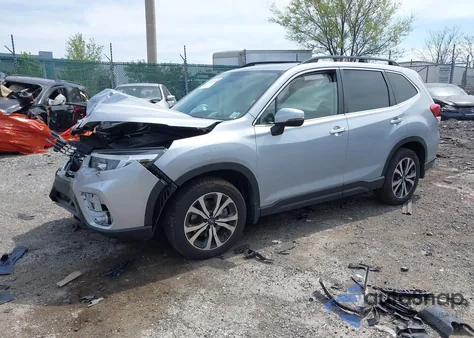 2021 Subaru Forester Limited из США, поврежденный, VIN JF2SKASC2MH443419